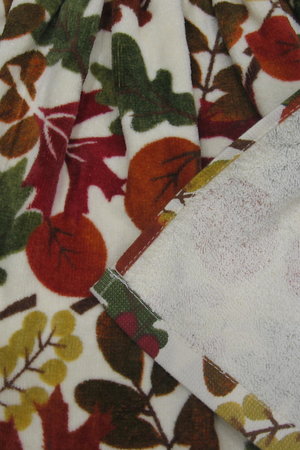 Fall Leaves Kitchen Hand Dish Tea Towel
