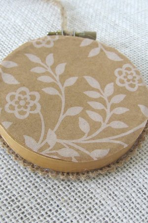 Daily Bread Cross Stitch Ornament