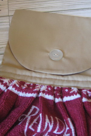 Primitive Christmas Kitchen Hand Dish Tea Towel