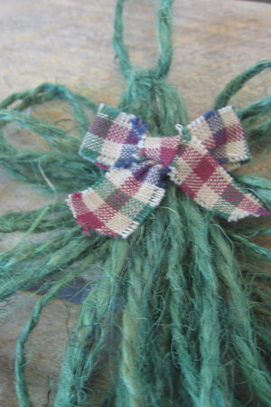 Jute Twine Hanging Angel Ornament