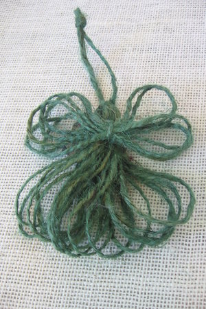 Jute Twine Hanging Angel Ornament