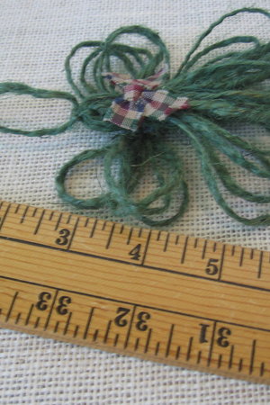 Jute Twine Hanging Angel Ornament