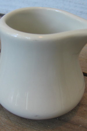 Homer Laughlin China Small Off White Pitcher 