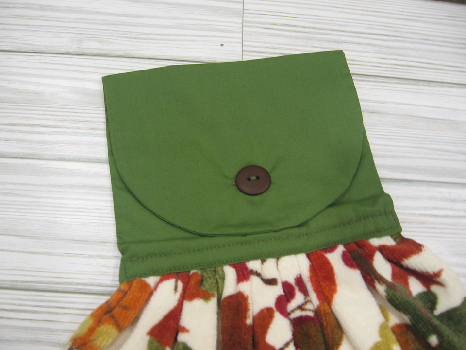 Fall Leaves Kitchen Hand Dish Tea Towel