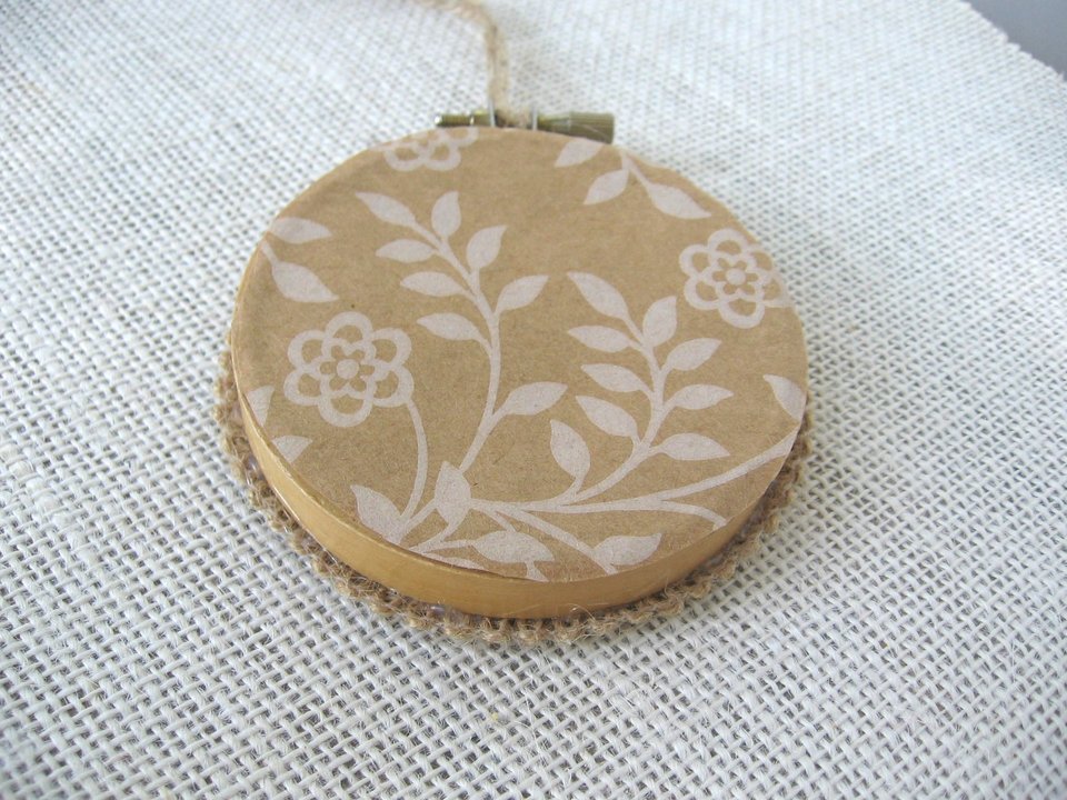 Daily Bread Cross Stitch Ornament