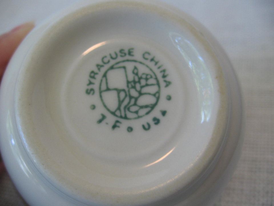 Syracuse China Small Soup Condiment Bowl 