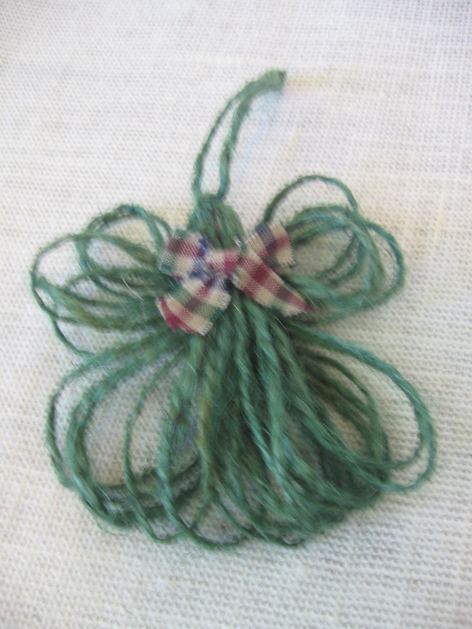 Jute Twine Hanging Angel Ornament