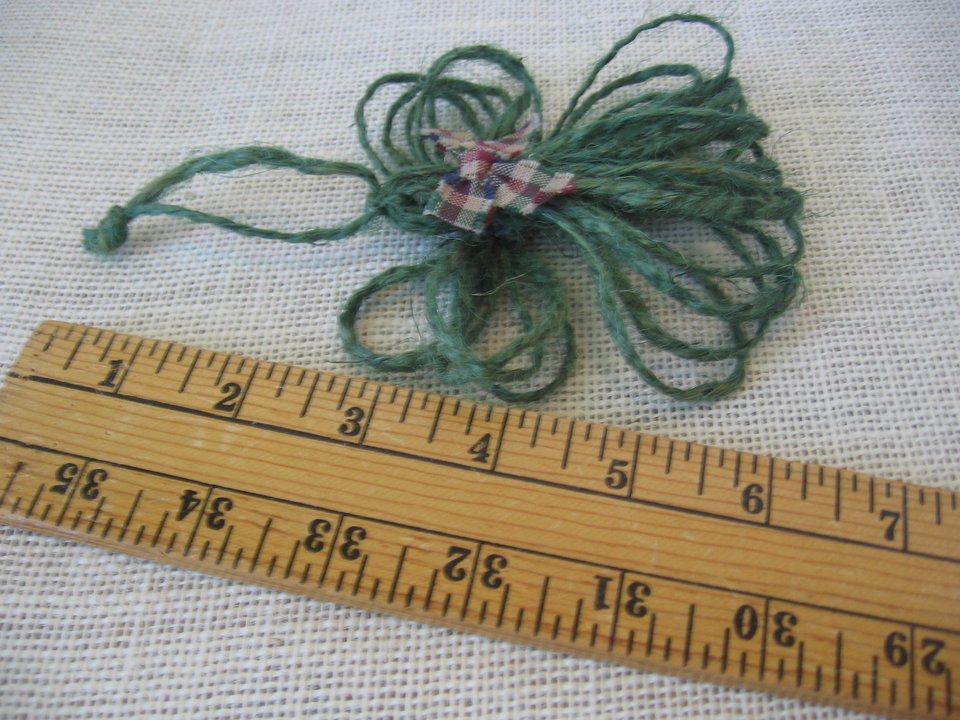 Jute Twine Hanging Angel Ornament