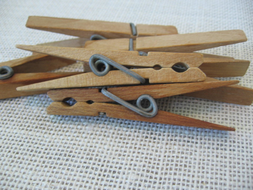 Vintage Spring Clothespins