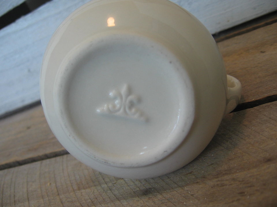 Homer Laughlin China Small Off White Pitcher 